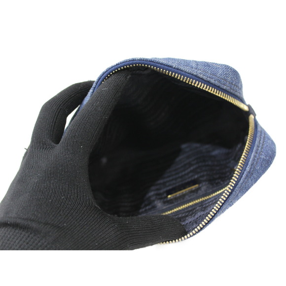 Prada Cosmetic Pouch Denim - Picture 9 of 16